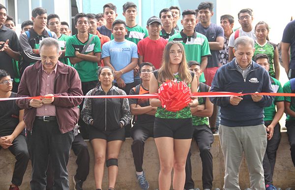 Inauguran cancha de basquetbol en Instituto Salvador Díaz Mirón