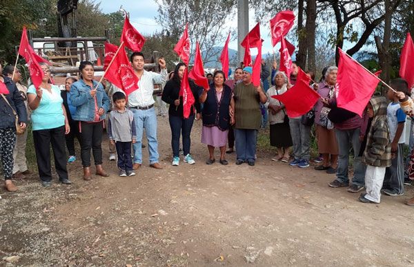 Antorcha logra obras que el gobierno morenista eliminó en el PEF 2020