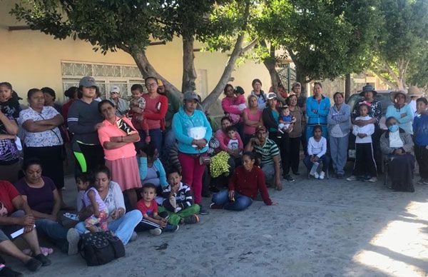 Familias de Lagos de Moreno incrementan unidad y decisión de lucha