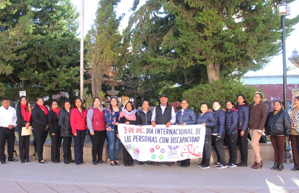 Ayuntamiento de Charcas conmemora el día Internacional de las Personas con Discapacidad