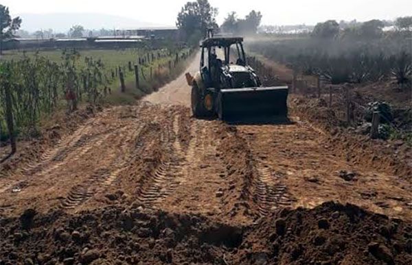 Avanza infraestructura vial en la colonia Antorcha Popular 1 de Ciudad Guzmán