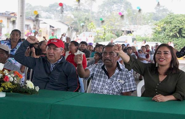 Celebran 31 años de trabajo antorchista en Cuichapa