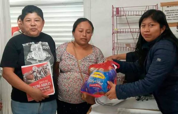 Familias de GAM fueron beneficiadas con un tradicional pavo