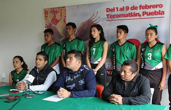 Veracruzanos anuncian su participación en la XX Espartaqueada Deportiva Nacional, en Tecomatlán Puebla