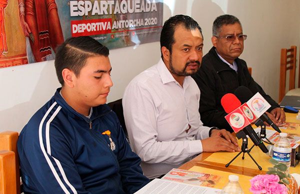 Anuncian en Zacatecas celebración de Espartaqueada Deportiva 2020