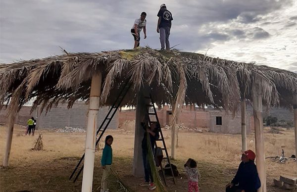 Cumplen familias Antorchistas con trabajo colaborativo 