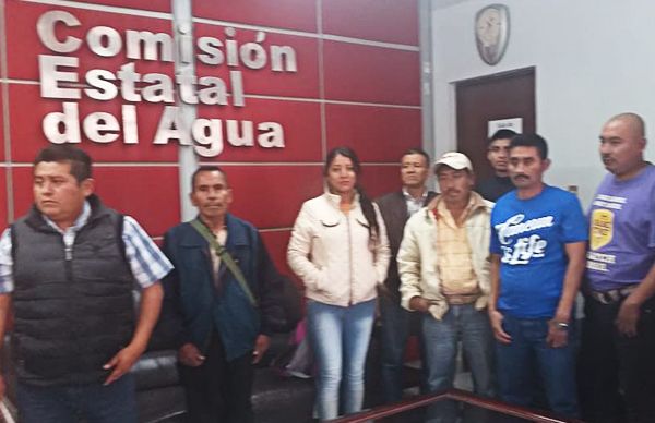 Gestionan Antorchistas de Tanlajas infraestructura hidráulica 