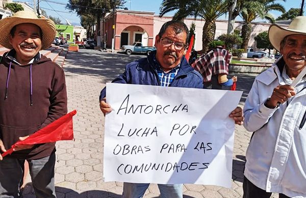 León Enrique insensible a las necesidades del pueblo, acusa Antorcha