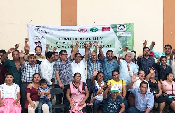 Un éxito primer foro del Movimiento Campesino Guerrerense, en Teloloapan