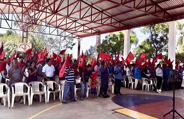 Queremos nuestro partido exigen antorchistas costeños al gobierno de la 4T