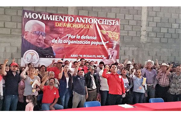 Las masas organizadas son la fuerza para el cambio que necesita el país: Antorcha