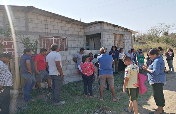 Antorchistas de Los Morales  se organizan para mejorar su colonia