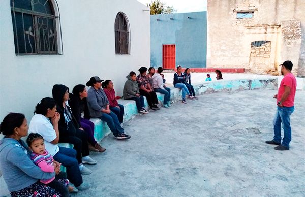 Exponen proyecto de Antorcha a habitantes de Villa de Guadalupe 