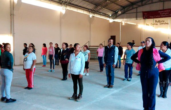 Inicia Antorcha taller de danza en Tlaxcala