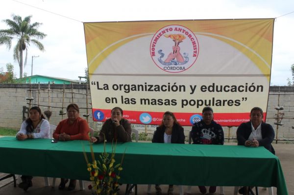 La organización y educación en las masas populares: Janeth García Cruz