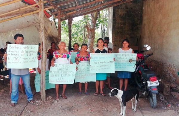 Campesinos denuncian que en Puebla se viola el derecho a la libre asociación 