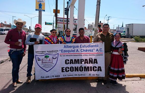 Con actividades económicas sostienen Albergue Estudiantil 