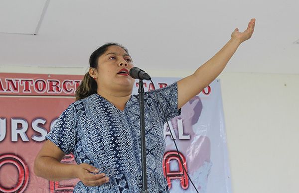 Con miras al Concurso Nacional de Declamación, realizan eliminatoria estatal