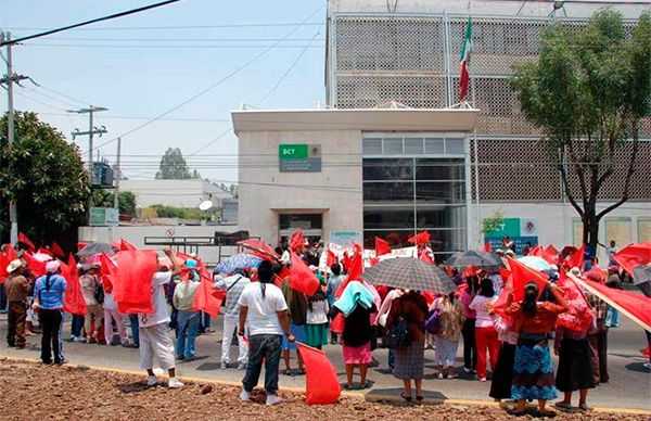 Anuncian antorchistas manifestación en Centro SCT-Jalisco