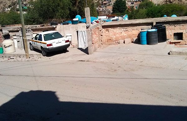 Dejan sin agua a comunidad de Escalerillas en contingencia sanitaria