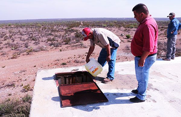 Revisan calidad del agua en Villa de Ramos por pandemia 