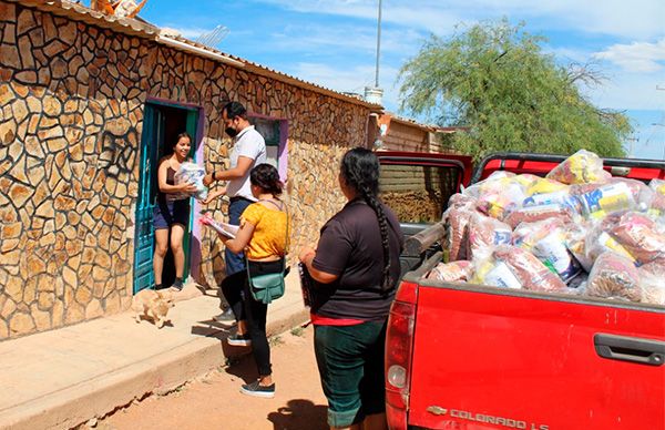 Colonias guadalupenses sobrellevan aislamiento gracias a Antorcha 