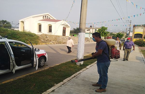 Antorchistas de San Rafael, hacen frente al covid-19