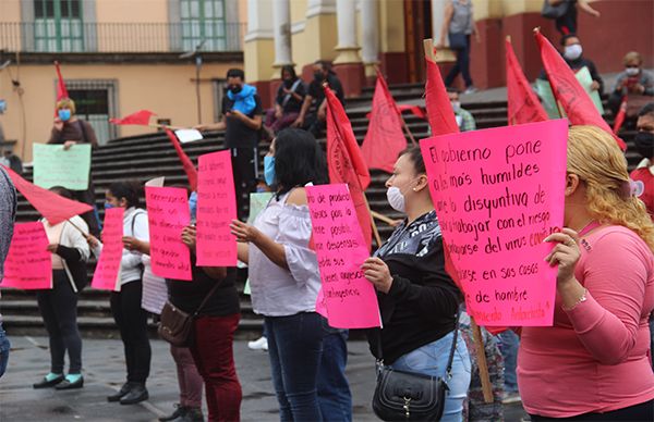 Veracruzanos solicitan alimento a gobernador