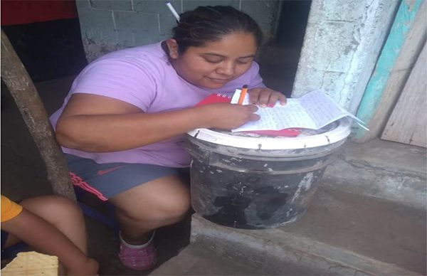 Mi hijo no sabe lo que está pasando, él pide de comer: habitante de Huatusco 