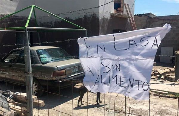 Rotulan casas en Coahuila con demandas de alimentos 