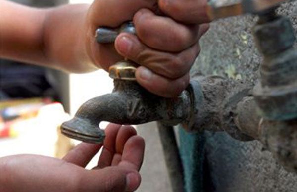 Sin agua y en pandemia