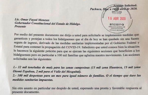 Gobierno estatal incumple compromisos con Antorcha y niega programa alimentario