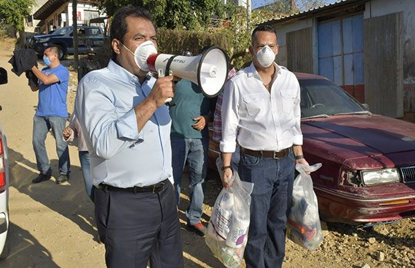 La ayuda no llega a los pobres de la capital oaxaqueña