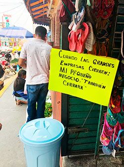 La necesidad de organizarse toca la puerta de los comerciantes de Ometepec