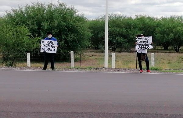 Apoyan desde Cerritos movilización por plan nacional de alimentación