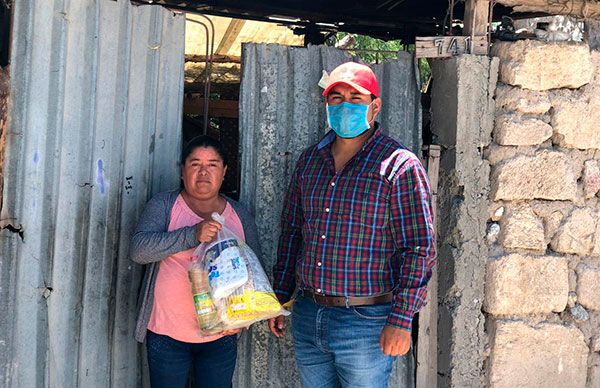 Familias de Cedral podrán alimentarse con la adquisición de despensas 