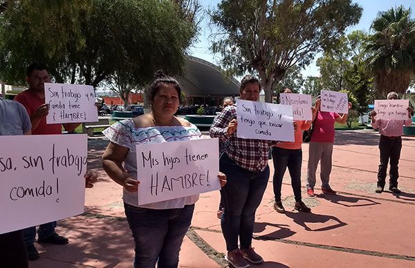 Apoyan en Villa de Arriaga movilización antorchista por plan alimentario