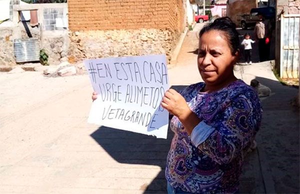 Vetagrande posterga entrega de despensas en mes crucial de la pandemia 