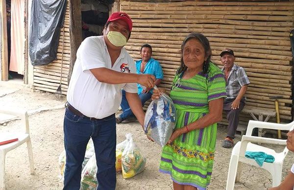 Antorcha continúa apoyando a las familias pobres del municipio de Tanlajás 