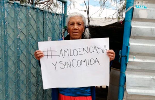 Piden alimento en Santo Domingo 