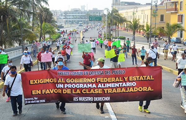 Aumentan el temor al hambre y también al contagio entre los comerciantes jarochos