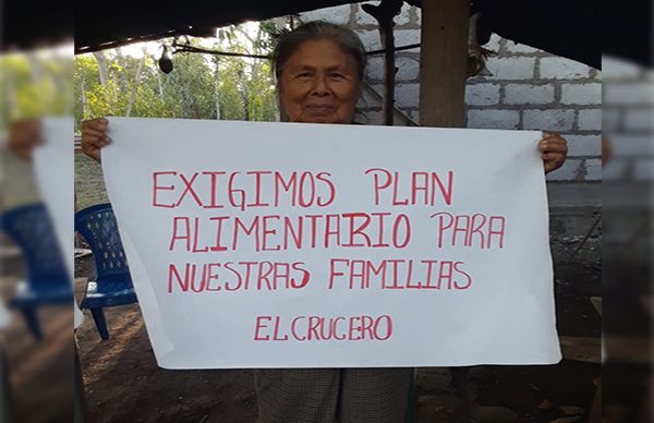 Protesta del hambre con trapos blancos, llegan a Citlaltepetl