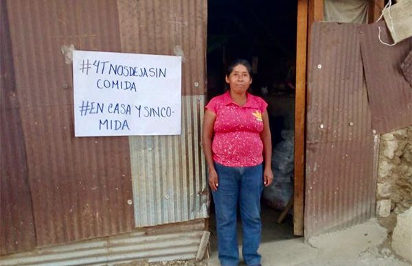 Días difíciles viven oaxaqueños a causa de la pandemia