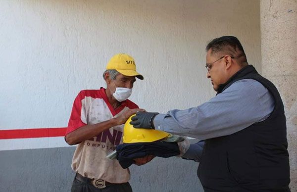 Equipa alcalde César Ortiz unidad de limpieza de Trancoso 