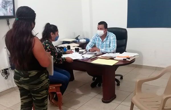 Solicitan apoyo con despensas al ayuntamiento de Matlapa