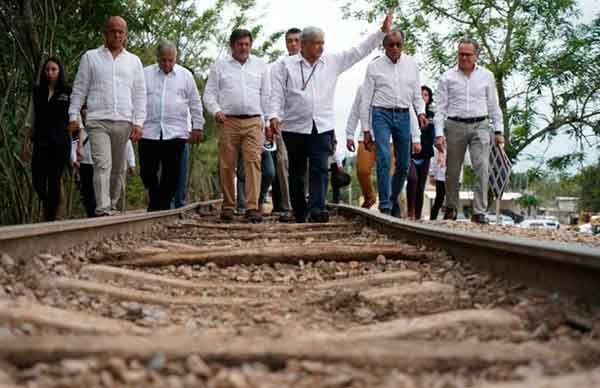 La prisa por construir el Tren Maya en plena contingencia