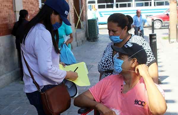 Encabeza líder antorchista manifestación por alimentos 