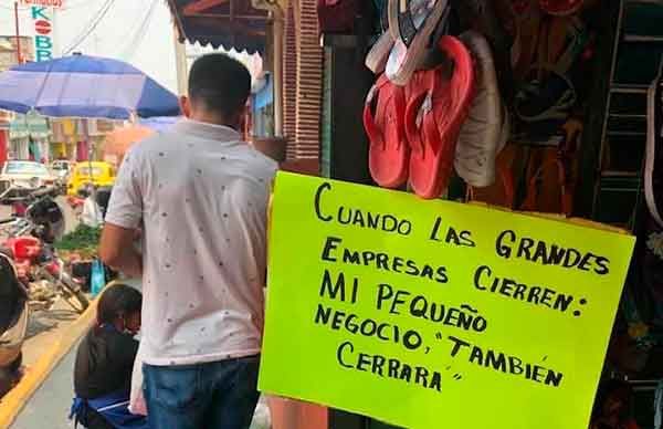 Se organizan comerciantes para impedir cierre de negocios en Ometepec