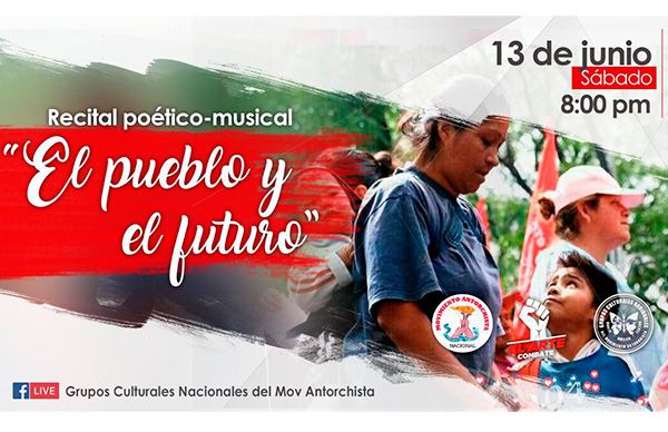 Hoy, recital poético-musical El pueblo y el futuro 