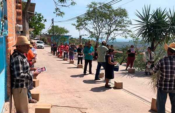 Campaña de trapos blancos da resultado en Xalpatláhuac